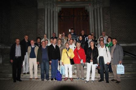 Gruppenbild bei der Lazaristenkirche